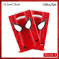 Spiderman Kids Birthday Party Supplies - Disposable Tableware Set with Plates, Cups, Napkins & Favor Bags