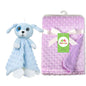 Personalized Newborn Baby Blanket with Name & Custom Stroller Gift Set