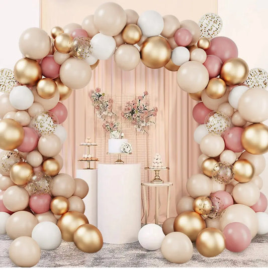 Zartrosa Gold Luftballon Girlande Bogen Set Hochzeit Geburtstag Party Dekoration Erwachsene Kinder Babyparty Deko Ballon Hochzeit Zubehör