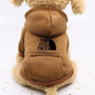 Autumn Winter Cowboy Pocket Two-Leg Pet Sweater Windproof Sports Jacket for Dogs & Cats