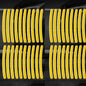 Car Wheel Hub Reflective Stripes - Safety Tire Warning Stickers for Night Driving