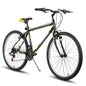 Unisex 24-inch & 26-inch Mountain Bike, 21-Speed, Chromoly Steel Frame, Dual V-Brake