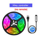 USB RGB LED Strip Lights 5050 SMD — Flexible TV Backlight, Music Sync, App & Remote Control (1–15m / 3.3–49.2ft)