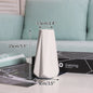 White Ceramic Bud Vase Nordic Matte Decorative Vase for Home Living Room Tabletop Flower Arrangements Photo Props