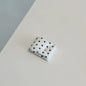 Y2k Japanese Earphone Decoration Accessories Handmade Fabric Star Wave Point Earphone Storage Bag Data Cable Organizer