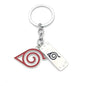Anime Ninja Keychain Set: Kunai, Shuriken & Red Cloud Charms for Backpack, Car & Keys