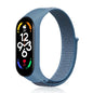 Nylon Loop Replacement Strap for Smart Fitness Tracker – Soft Adjustable Breathable Woven Wristband