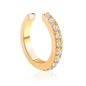Gold Leaf Ear Cuff Clip-On Earrings for Women — No-Piercing Cartilage Climbers