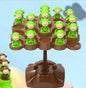 Monkey Balance Tree Foldable Kids Balance Game — Parent-Child Interactive Music Toy, Ages 3+