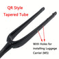 700C UD T800 Full Carbon Road & Gravel Bike Fork — Disc Brake, Luggage Carrier Mount, 45mm Offset