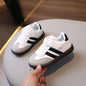 Kids PU Leather Sneakers - Lightweight Slip-On Velcro Soft-Sole, Anti-Slip Unisex Children’s Shoes