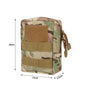600D Nylon MOLLE Waist Pouch – Tactical Hunting Belt Pack Zipper Utility Bag