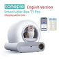 65L (17.2 gal) Automatic Self-Cleaning Enclosed Cat Litter Box Smart App-Controlled Low-Noise Pet Toilet