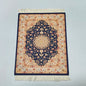 Woven Persian Flower Mouse Pad 9.1 x 7.1 in (23 x 18 cm) Non-Slip Rubber Desk Mat with Fringe — Retro Style