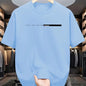 Unisex Summer 100% Cotton Loose Fit Short Sleeve Crew Neck T-Shirt - Lightweight Breathable Casual Tee