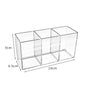 Clear Acrylic Makeup Brush Organizer – Transparent Cosmetic Holder for Lipstick, Brushes & Makeup Tools