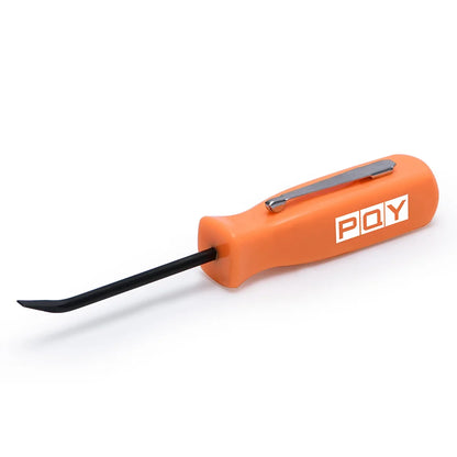Pocket Pry Bar Short Angled 4-Sided Grip Car Repair Remover Hand Tool