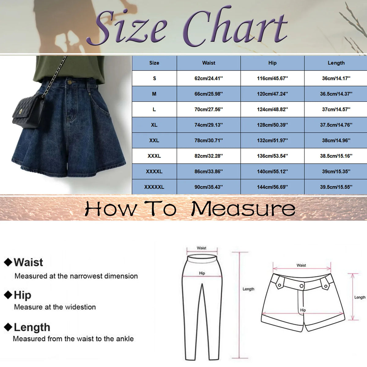 ZOMAXIUJEE Women's High Stretch A-Line Denim Mini Skirt - Dropped Waist, Plus Size S-XXXL, All Season Casual Wear