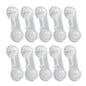 Baby Cabinet Safety Locks 3/5/7-Pack – Adhesive No-Drill Transparent Childproof Drawer & Refrigerator Lock