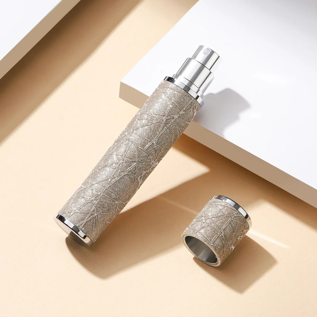 5ML Portable Compact Leather Perfume Bottle Multipurpose Sprayer