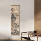 Chinese Traditional Landscape Canvas Scroll – Classic Wall Art