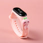 Kids LED Touch Sports Watch – Silicone Digital Bracelet, 45mm Waterproof (5ATM) Cartoon Character Design for Girls & Boys