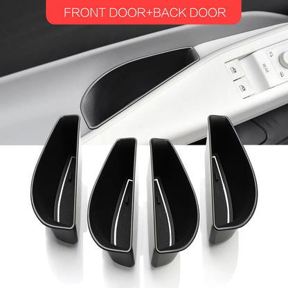 Car Door Handle Storage Tray Organizer for ID.4, Armrest Holder — 2pc (Front) or 4pc (Front & Rear)