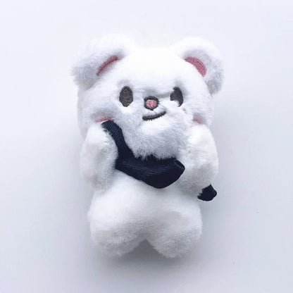 Plush Pilot Doll Magnetic Keychain - Backpack Charm & Kids Toy