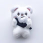 Plush Pilot Doll Magnetic Keychain - Backpack Charm & Kids Toy