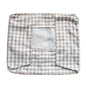 Striped Cotton Pet Bed Sofa for Cats & Small Dogs — Indoor Puppy Kennel (S/M) 50x40x20cm & 60x50x20cm (19.6x15.7x7.8 in & 23.6x19.6x7.8 in)