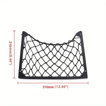 1PC Large Elastic Mesh Storage Shelf – Car Magazine Organizer Net for Vehicles, RVs, Campers & Boats
