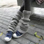 1 Pair Knit Bubble Leg Warmers JK Lolita Y2K Punk Gothic Crochet Boot Cuffs – 40/50/70 cm (15.7/19.7/27.6 in)