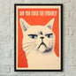 Modern Pop Black Cat Wall Art Poster Poster Paper Print Home Living Room Bedroom Entrance Bar Cafe Art Painting Decoration