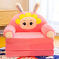 Kids Princess Sofa Removable Washable Foldable Children's Cartoon Armchair Toddler Couch
