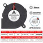 50mm (50x50x15mm) Brushless Dual-Ball Bearing Cooling Fan – 2-Pin/USB, 5V/12V/24V Turbo Blower for 3D Printers & Electronics