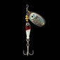 Rotating Metal Spinner Fishing Lure 9.1g 7cm – Sequin Hard Bait with Treble Hook for Bass, Pike, Carp & Trout