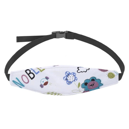 Infant Carseat Head Support Pillow with Adjustable Straps for Babies