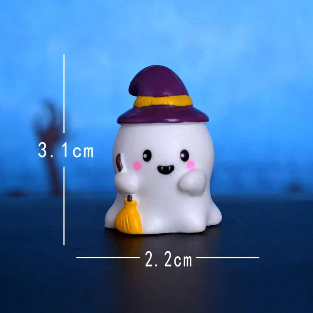 Mini Halloween Pumpkin or Ghost Ornament, 1 Piece