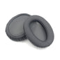 Replacement Memory Foam Ear Pads for Over-Ear Headphones, Protein Leather Cushions 75 x 95 mm (2.95 x 3.74 in) - Titanium Gray