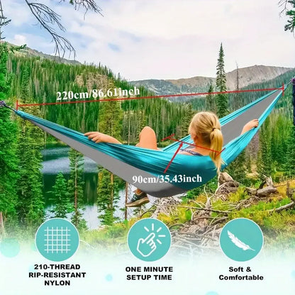 Camping Hammock Camping Accessories Gear for Outdoor Indoor with Tree