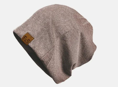 Plush Lined Fuzzy Knit Beanie - Unisex Warm Winter Skull Cap, One Size