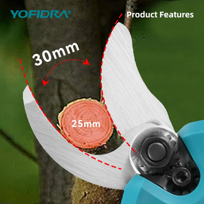 YOFIDRA 18V Cordless Brushless Pruning Shears