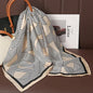 Luxury Satin Silk Square Scarf – Shawl, Hijab & Fashion Wrap 2023