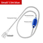Aquarium Gravel Vacuum Siphon Kit for Large Fish Tanks, Manual Water Change and Sand/Gravel Cleaner with Extension Tube