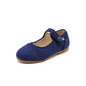 Kids Mary Jane Loafers - Girls & Boys Slip-On Lace School Flats, Black