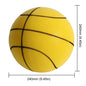 Kids Silent Foam Basketball — Indoor Squeezable Bounce Ball, Sizes 3/5/7