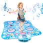 Dancing Blanket Kids Electronic Dance Mat Kid Floor Music Blanket Double Players Mode with 9 Levels Educational Toys Kids Gifts