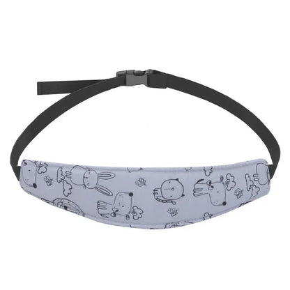 Infant Carseat Head Support Pillow with Adjustable Straps for Babies