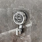 Powerful Reusable Suction Cup Hook Heavy-Duty Traceless Shower & Wall Hook 3.54 x 2.28 in (9 x 5.8 cm)
