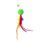 Interactive Cat Feather Toy Refill Kit – Feather Birds, Faux Worm & Foam Ball with Bell for Kittens